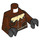 LEGO Reddish Brown Scarecrow with Reddish Brown Hat Minifig Torso (973 / 76382)