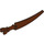 LEGO Reddish Brown Scythe Blade with Clip Pommel (59229)