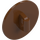 LEGO Reddish Brown Shield - Round with Stud (17835 / 91884)