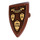 LEGO Reddish Brown Shield - Triangular with Gryffindor James Potter Sticker (3846)