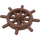 LEGO Reddish Brown Ship Wheel with Slotted Pin (4790)