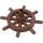 LEGO Brun rougeâtre Ship Roue avec goupille fendue (4790)