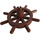 LEGO Reddish Brown Ship Wheel with Slotted Pin (4790)