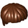 LEGO Reddish Brown Short Bowl Cut Hair (40240)