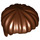 LEGO Reddish Brown Short Bowl Cut Hair (40240)