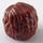 LEGO Reddish Brown Short Bushy Hair with Left Parting  (3061 / 38798)