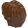 LEGO Reddish Brown Short Wavy Hair with Parting (26139)