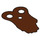 LEGO Reddish Brown Shoulder Cape with Tatters (85915 / 90005)