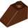 LEGO Reddish Brown Slope 1 x 2 (45°) (3040 / 6270)