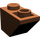 LEGO Reddish Brown Slope 1 x 2 (45°) Inverted (3665)