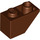 LEGO Roodachtig Bruin Helling 1 x 2 (45°) Omgekeerd (3665)
