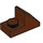 LEGO Reddish Brown Slope 1 x 2 (45°) with Plate (15672 / 92946)