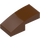 LEGO Reddish Brown Slope 1 x 2 Curved (11477)