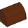 LEGO Reddish Brown Slope 1 x 2 Curved (37352 / 98030)