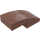 LEGO Brun rougeâtre Pente 1 x 2 Incurvé Inversé (24201)
