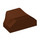 LEGO Reddish Brown Slope 1 x 2 x 0.7 Curved with Fin (47458 / 81300)