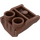 LEGO Brun rougeâtre Pente 1 x 2 x 2 Incurvé avec Dimples (44675)