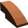 LEGO Brun rougeâtre Pente 1 x 3 Incurvé (50950)