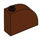 LEGO Reddish Brown Slope 1 x 3 x 2 Curved (33243)