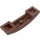 LEGO Brun rougeâtre Pente 1 x 4 Incurvé Double (93273)