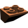 LEGO Roodachtig Bruin Helling 2 x 2 (45°) Omgekeerd (3676)