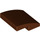 LEGO Reddish Brown Slope 2 x 2 Curved (15068)