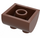 LEGO Reddish Brown Slope 2 x 2 Curved with 2 Studs on Top (30165)