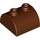 LEGO Reddish Brown Slope 2 x 2 Curved with 2 Studs on Top (30165)