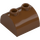 LEGO Reddish Brown Slope 2 x 2 Curved with 2 Studs on Top (30165)