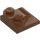 LEGO Reddish Brown Slope 2 x 2 Curved with Curved End (47457)