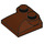 LEGO Reddish Brown Slope 2 x 2 Curved with Curved End (47457)