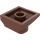LEGO Roodachtig Bruin Helling 2 x 2 Gebogen met gebogen uiteinde (47457)