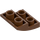 LEGO Rudo brązowy Nachylenie 2 x 2 x 0.7 Zakrzywiony Odwrotny (32803)