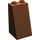 LEGO Brun rougeâtre Pente 2 x 2 x 3 (75°) Goujons creux, surface rugueuse (3684 / 30499)