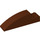 LEGO Reddish Brown Slope 2 x 2 x 8 Curved (41766)