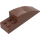 LEGO Brun rougeâtre Pente 2 x 2 x 8 Incurvé (41766)
