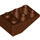 LEGO Reddish Brown Slope 2 x 3 (25°) Inverted without Connections between Studs (3747)