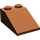 LEGO Rötlich-braun Steigung 2 x 3 (25°) mit rauer Oberfläche (3298)