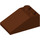 LEGO Roodachtig Bruin Helling 2 x 3 (25°) met ruw oppervlak (3298)