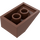 LEGO Roodachtig Bruin Helling 2 x 3 (25°) met ruw oppervlak (3298)