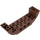 LEGO Reddish Brown Slope 2 x 8 x 2 Curved Inverted Double (11301 / 28919)