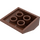 LEGO Reddish Brown Slope 3 x 3 (25°) Corner (3675)