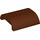 LEGO Reddish Brown Slope 8 x 8 x 2 Curved Double (54095)