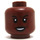 LEGO Reddish Brown Snowtrooper with Reddish Brown Head, Female Minifigure Head (Recessed Solid Stud) (3626 / 78736)