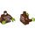 LEGO Reddish Brown Sparratus Minifig Torso (973 / 76382)