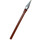 LEGO Reddish Brown Spear with Pearl Light Gray Tip (90391)