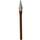 LEGO Reddish Brown Spear with Pearl Light Gray Tip (90391)