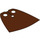 LEGO Reddish Brown Standard Cape with Regular Starched Texture (20458 / 50231)