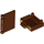 LEGO Reddish Brown Suitcase with Gold Clasps