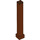LEGO Brun rougeâtre Support 2 x 2 x 11 Solide Pillar Base (6168 / 75347)